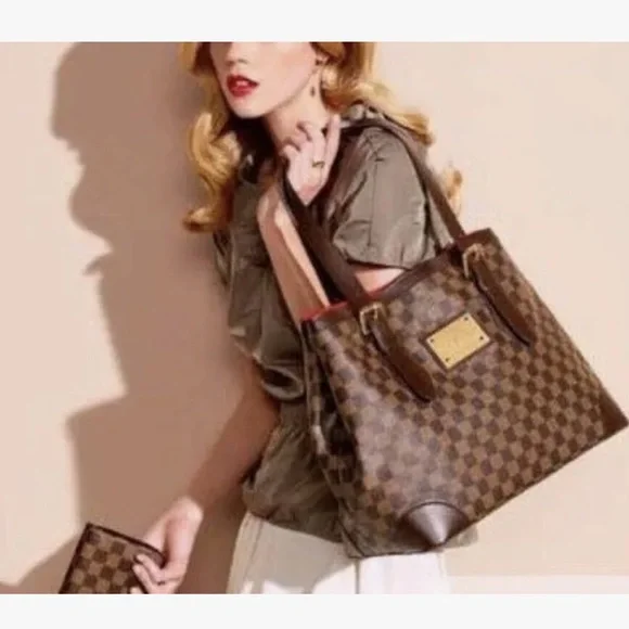 👜💄💋Beautiful Louis Vuitton Damier Ebene Hampstead MM💋💄👜 - Picture 16 of 16